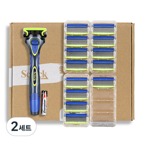 Schick 舒適牌 Hydro 5 Power Select 刮鬍刀 + 14 個額外刀片套裝, 2組