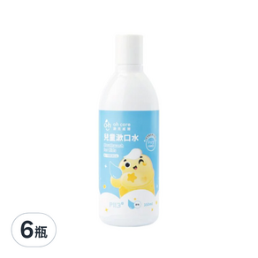 oh care 歐克威爾 兒童漱口水 原味, 350ml, 6瓶