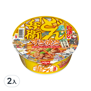 NISSIN 日清 咚兵衛 壽喜燒烏龍麵, 99g, 2入