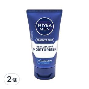 NIVEA 妮維雅 男士活力保濕乳液, 75ml, 2條