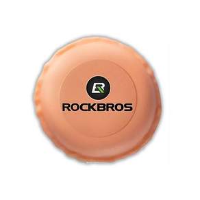 ROCKBROS 洛克兄弟 攜帶式輪胎馬卡龍補胎貼, 橘色, 1個