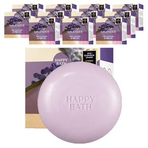 HAPPY BATH ORIGINAL COLLECTION香氛皂 薰衣草香, 90g, 12個