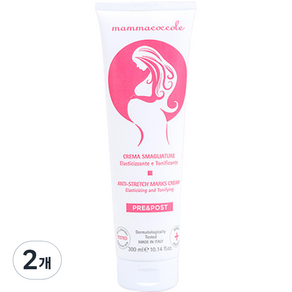 babycoccole mammacoccole抗妊娠紋霜, 300ml, 2個