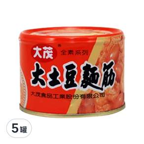 大茂 大土豆麵筋, 170g, 5罐