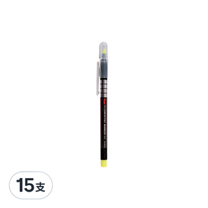 Pentel 螢光筆, 黃色, 15支