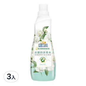 熊寶貝 香水精華柔軟護衣精 經典山茶花, 700ml, 3瓶