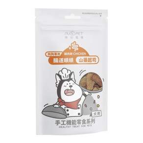 nu4PET 陪心寵糧 腸道順順 肉餅, 山藥起司雞肉, 50g, 1包