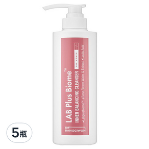 DR BANGGIWON Lab Plus Biome 女性私密處清潔露, 500ml, 5瓶