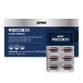 GNM 美國葉黃素+挪威魚油Omega 3, 150顆, 1盒