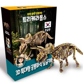 RORISTORE 恐龍船長化石洞穴套件Trikeratops, 1組