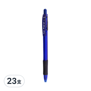 PENTEL 飛龍 自動原子筆, BX417-C, 藍, 23支, 0.7mm