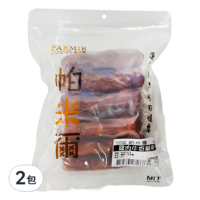 PARMIR 帕米爾 雞肉牛奶辮棒 犬用 9個, 雞肉, 2包