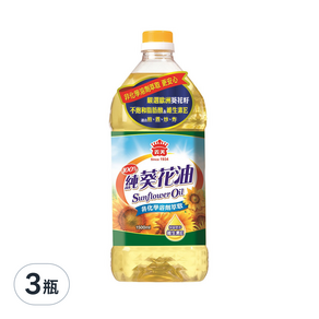 義美 100% 純葵花油, 1.5L, 3瓶