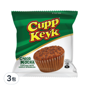 Cupp Keyk 杯子蛋糕 摩卡 10入, 330g, 3包