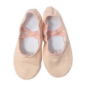 KID'S BALLETMALL 女孩布製芭蕾舞鞋