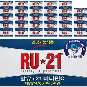 ru21 維他命C補充錠, 6顆, 36盒