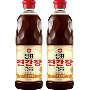 Sempio 膳府 濃醬油 金F3, 860ml, 2瓶