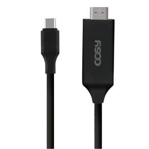 COSY Type-C HDMI 鏡像線 2m B3357HTC, 黑色的, 1個