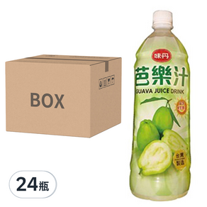 味丹 芭樂汁, 900ml, 24瓶