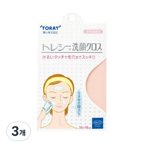 TORAY 東麗 東麗 C 毛孔清潔墊, 1入, 3個