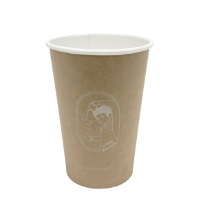 To Go Pack Little Barista牛皮紙杯 390ml, 1箱