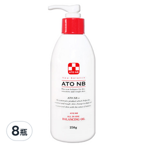 ATO NB 嬰兒多合一潤膚油, 250ml, 8瓶