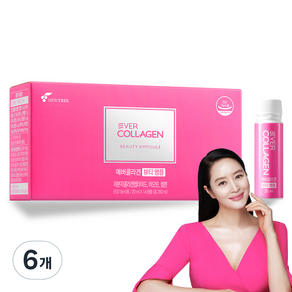 EVER COLLAGEN 膠原蛋白飲, 280ml, 6個