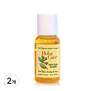 HobaCare THE ORIGINAL JOJOBA COMPANY 孩童Hoba Care荷荷芭油, 29.6毫升, 2個