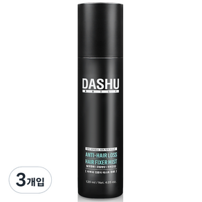 DASHU 強健髮根定型噴霧, 120ml, 3入