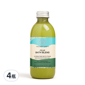 THE BODY SHOP 美體小舖 沐浴果昔 西洋梨香, 250ml, 4瓶