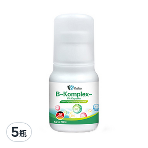 Kalso 科德司 維生素B群膠囊, 30顆, 5瓶