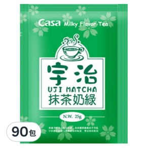 Casa 卡薩 宇治抹茶奶綠, 25g, 90包