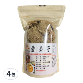 亞源泉 野生愛玉子, 180g, 4包