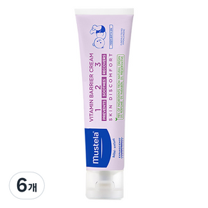 mustela 慕之恬廊 維他命屏障乳霜, 100ml, 6條