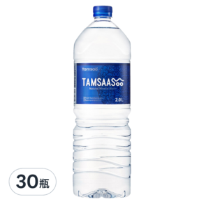 Tamsaa 礦泉水, 2000ml, 30瓶