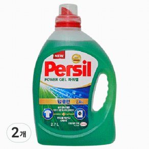 Persil Henkel Deep Clean 9 Enzyme Power Gel 一般/滾筒用, 2個, 2700毫升