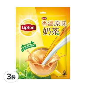 Lipton 立頓 香濃原味奶茶, 20g, 20包, 3袋