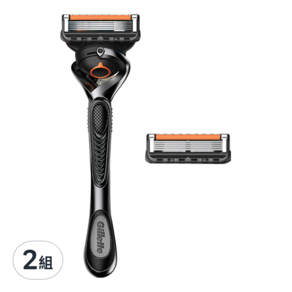 Gillette 吉列 ProGlide 無感系列 刮鬍刀 + 替換刀頭 2個, 2組