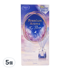 ST 雞仔牌 消臭力 Premium Aroma室內舒眠系列香氛擴香, 薄暮玫瑰, 50ml, 5個