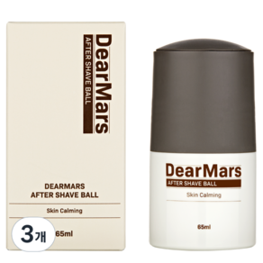 DEARMARS After Shave Bol鬚後刮鬍乳液, 3個, 65ml