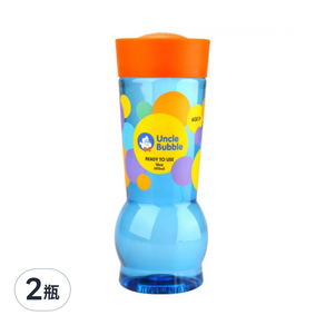 Uncle Bubble 安可堡 七彩連續泡泡水, 2瓶