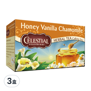 CELESTIAL SEASONINGS 詩尚草本 蜂蜜香草洋甘菊茶, 2.35g, 20包, 3盒