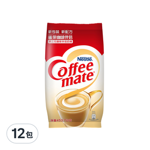 NESCAFE 雀巢咖啡 原三花咖啡伴侶, 453.7g, 12包