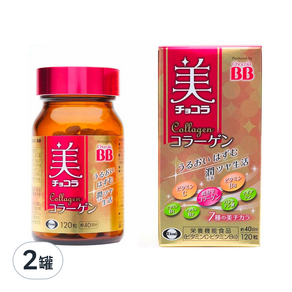 Eisai 衛采 Chocola BB 膠原錠 40日份, 120顆, 2罐