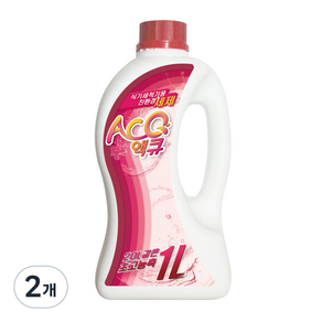 ACQ 雙重高濃縮洗衣液, 1L, 2瓶