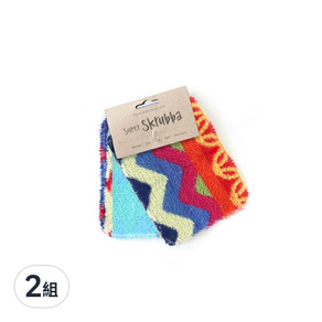 Skrubba Scrub Cloth 洗碗布, 2入, 2組