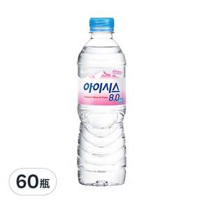 LOTTE 樂天 Chilsung Cider ICIS 8.0 礦泉水, 500ml, 60瓶