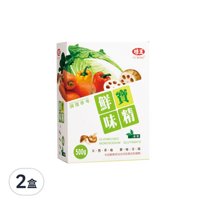 味王 鮮寶味精, 500g, 2盒