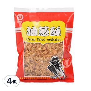 義峰食品 油蔥酥, 155g, 4包