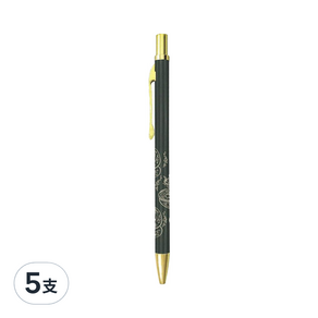 IWI 蒙恬 時光系列 中性筆 0.5mm 妖怪臺灣聯名版, 蛇郎君 綠色, 5支